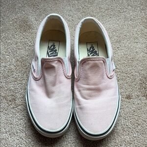 Vans Pink Classic Slip-On Sneakers